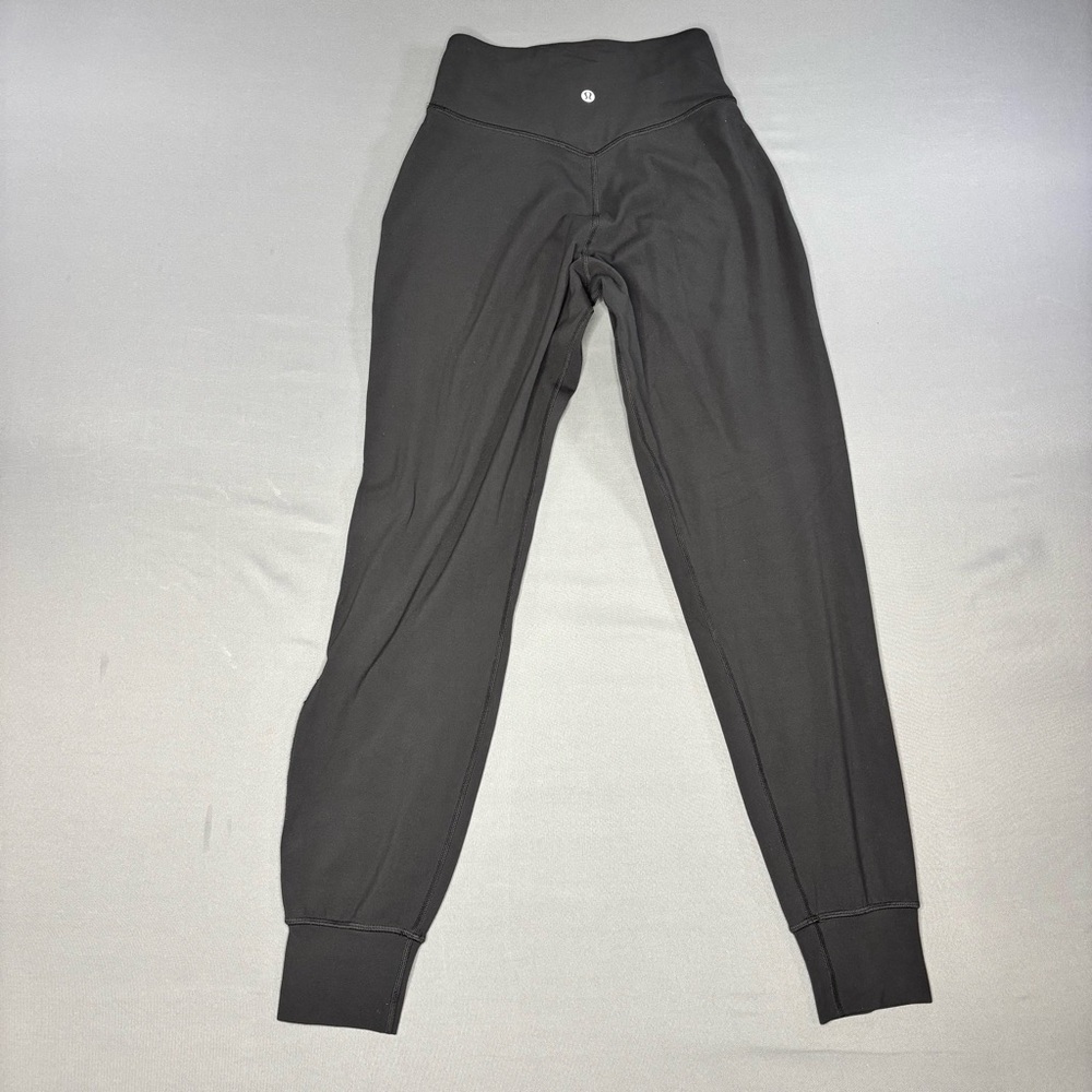 Lululemon Align Jogger Womens 4 Black High Rise Pockets Yoga Pants Nulu Stretch